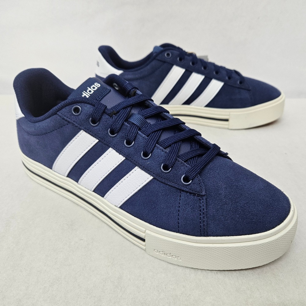 Adidas Daily 4.0 Skateboarding Shoes IF4503 Blue White Off‎ White Men's Size 8.5
